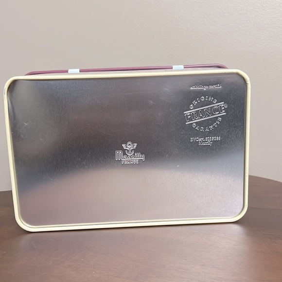 Lot of 3 Paris Decorated Tins by Massilly France - 7.25" x 5.25" - Picture 13 of 15